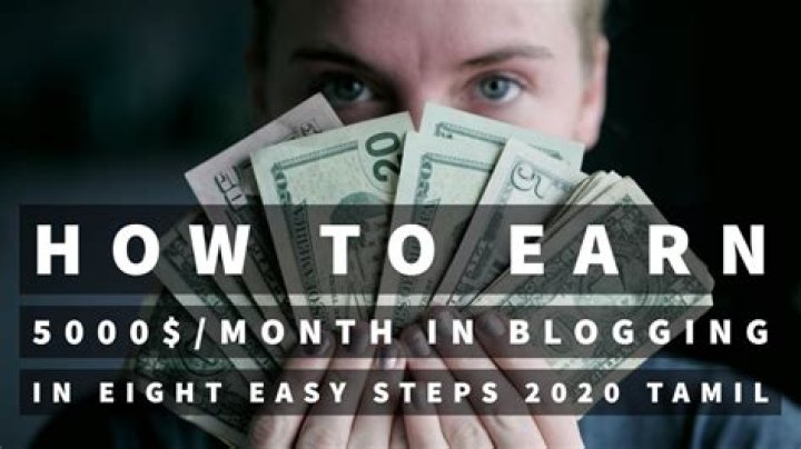 How can I earn 5000 per month?