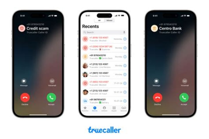 How can I hide my location on Truecaller?