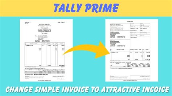 How can I print contact details in Tally invoice?