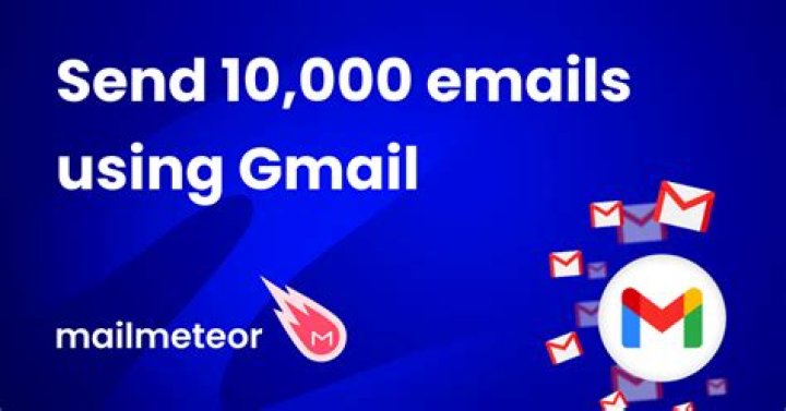 How can I send 10000 emails in Gmail?