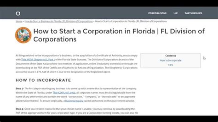 How can I start a corporation in USA?