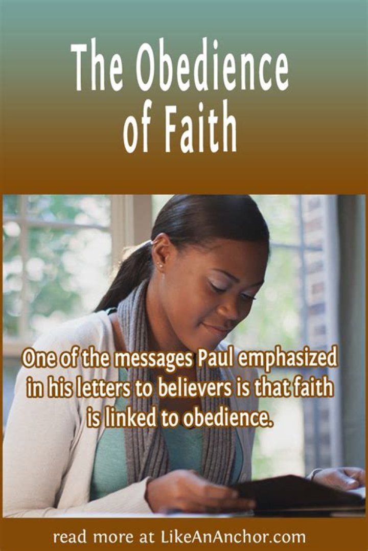 How can you in the obedience of faith be a blessing to others?