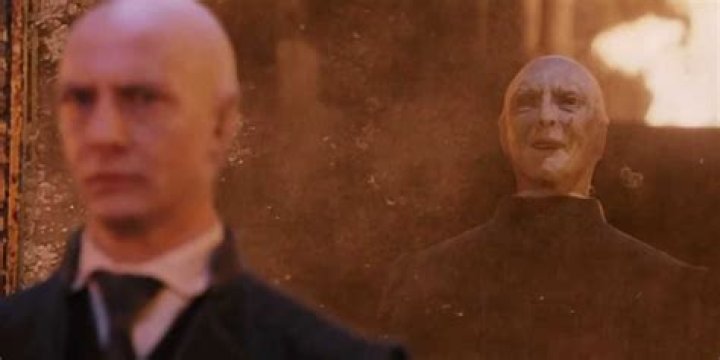 How did Voldemort get on Quirrell's head?