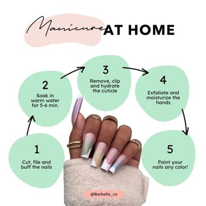 How do a manicure at home?