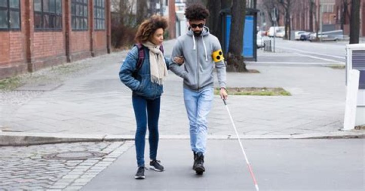 How do blind people know what street they are on?