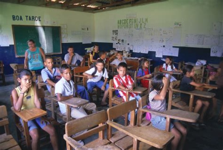 How do Brazil kids get to school?