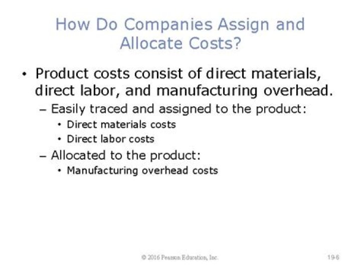 How do companies assign and allocate costs?
