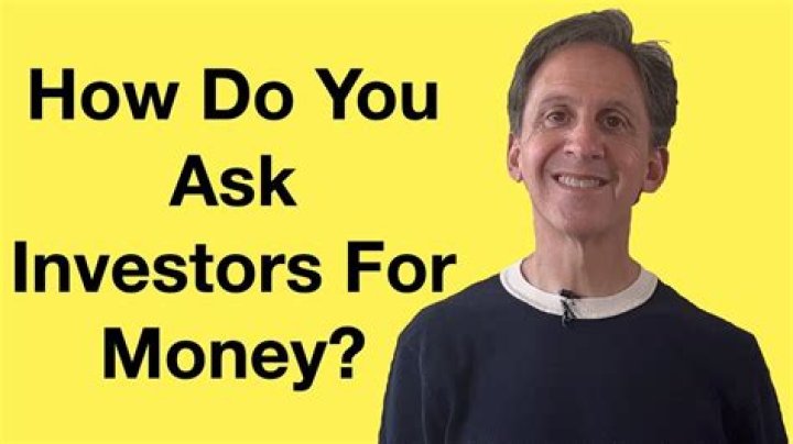 How do I ask an investor for help?