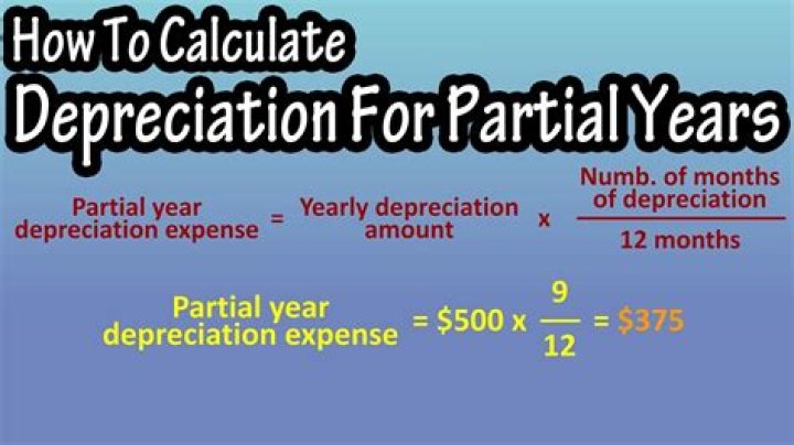 How do I calculate full depreciation?