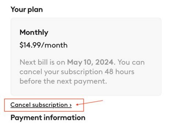 How do I cancel my Yahoo subscription?