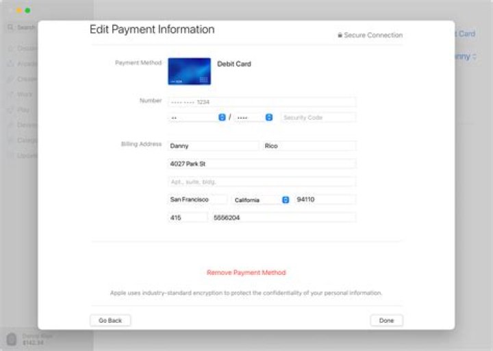 How do I change my payment details on American Express?