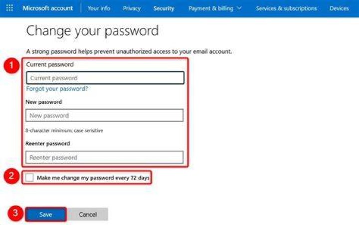 How do I change the password on my keyboard Ring?