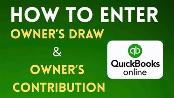 How do I enter owner contributions in QuickBooks?
