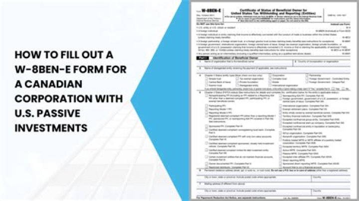 How do I fill out a W-8BEN?