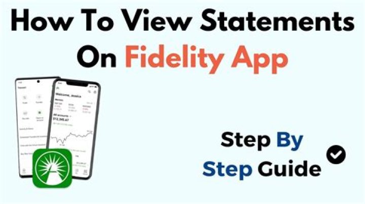 How do I get my fidelity statement?