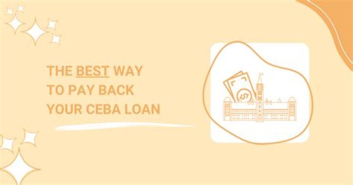 How do I pay back CEBA?