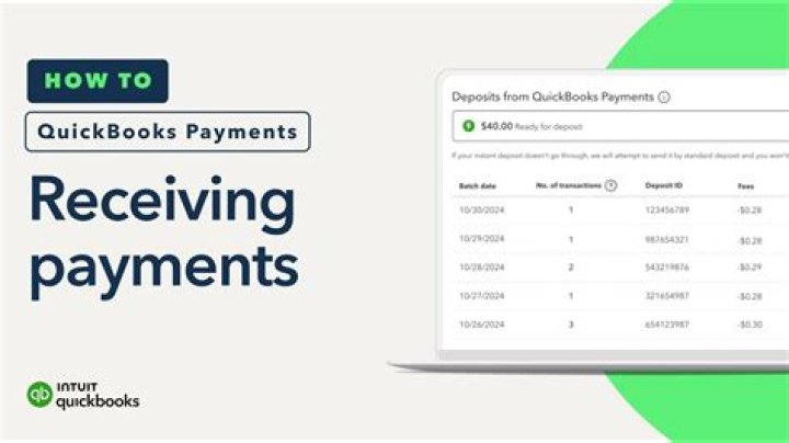 How do I receive money from QuickBooks payments?