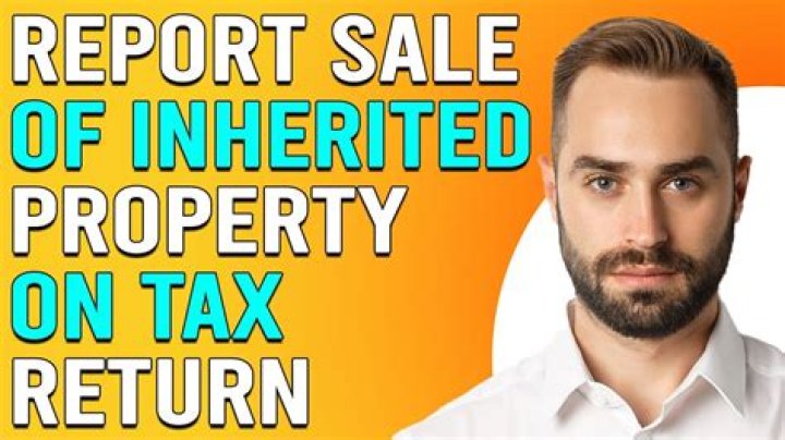 How do I report sale of property on estate tax return?