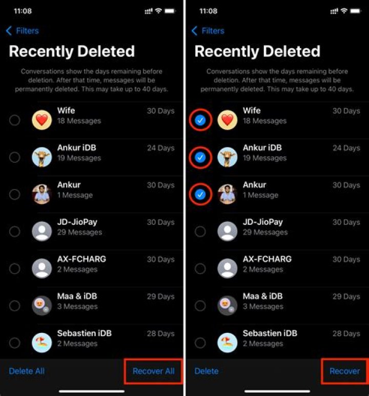 How do I restore a damaged tenant?