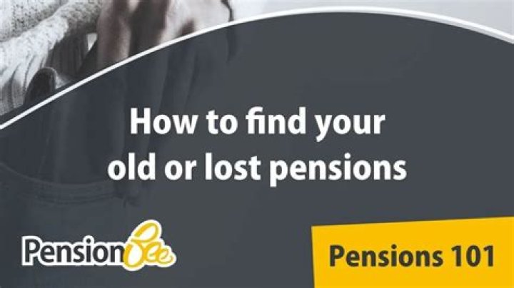How do I search for old pensions?