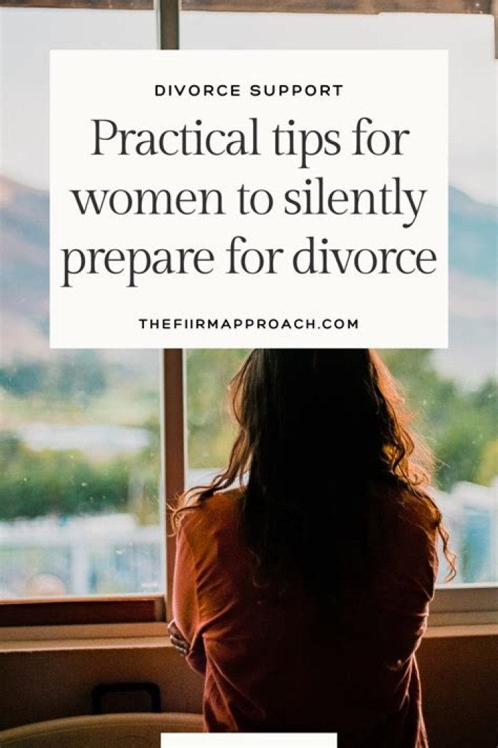 How do I secretly prepare for a divorce?