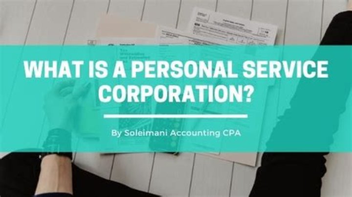 How do I set up a personal service corporation?