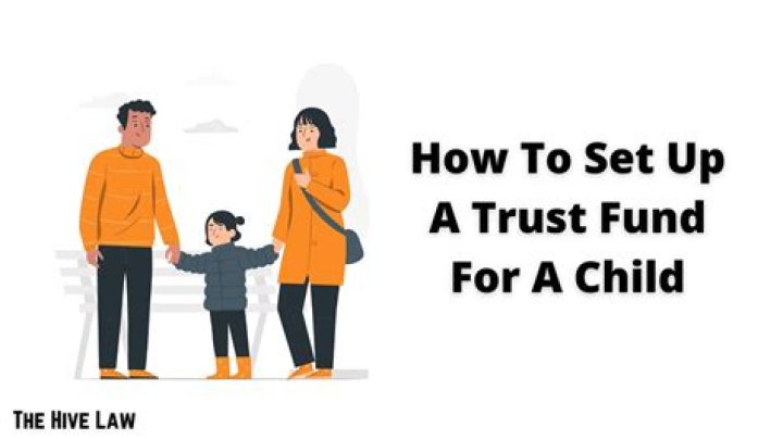 How do I set up a trust for my son?