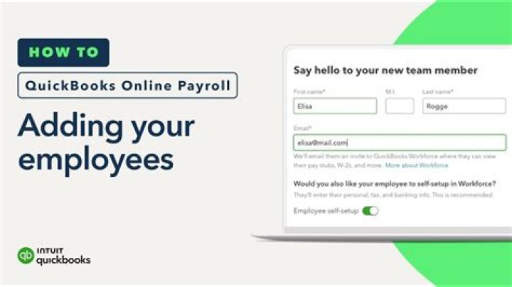 How do I set up an employee in QuickBooks Payroll?