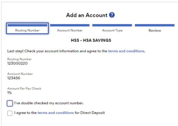 How do I set up an HSA bank account?