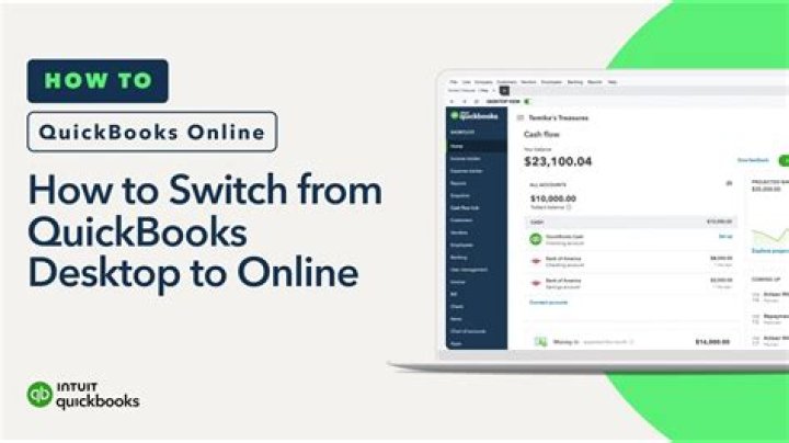 How do I switch from QuickBooks Desktop to online?