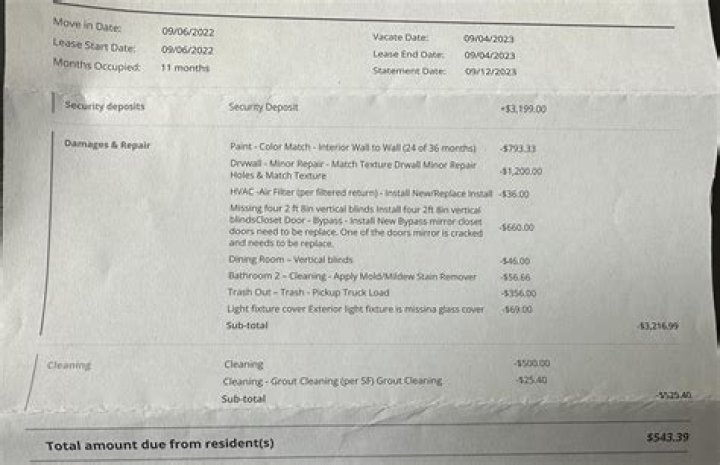 How do I take my old landlord to court?