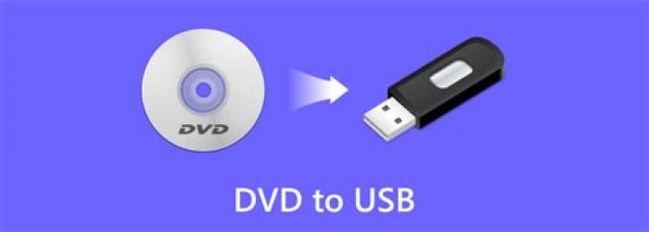 How do I transfer a DVD to a USB stick?