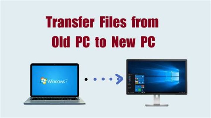 How do I transfer everything from my old computer to my new computer 2020?