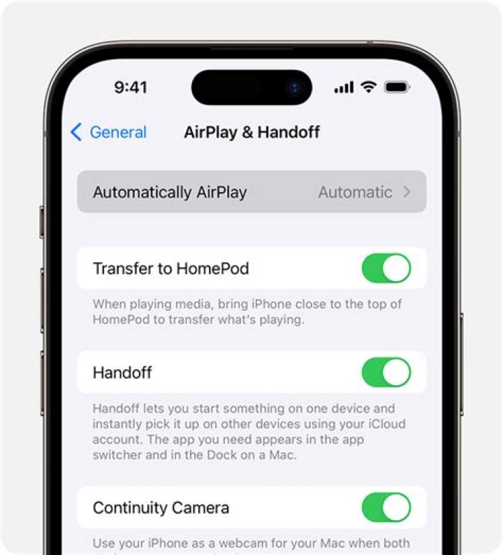 How do I turn AirPlay on my iPhone?