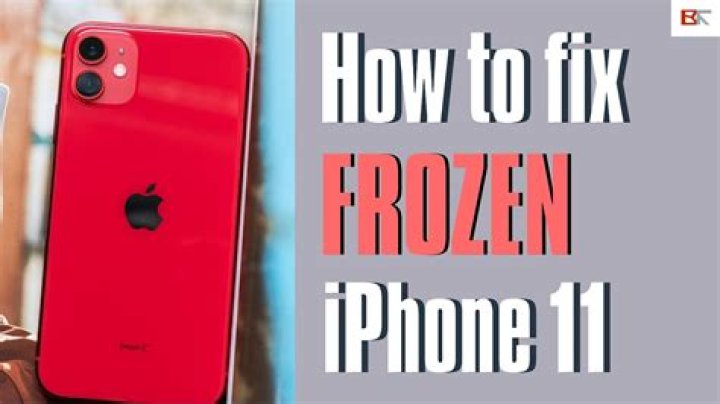 How do I turn off frozen iPhone 11 Pro Max?