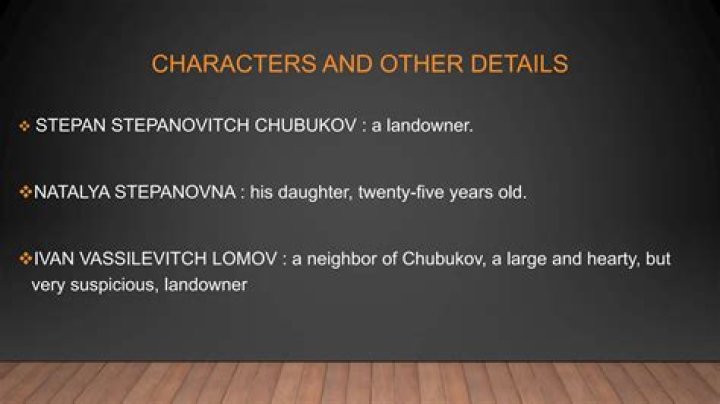How do lomov and Natalya marry?