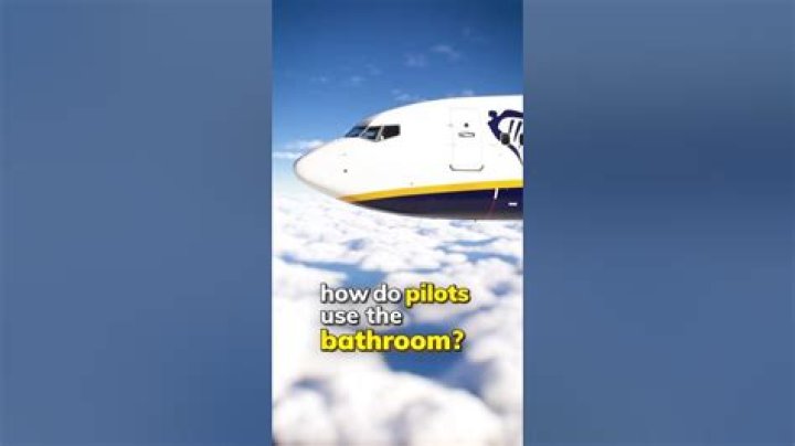 How do pilots use the bathroom?