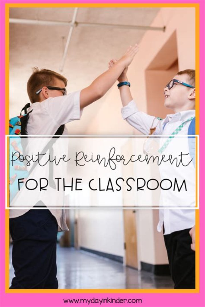 How do teachers use positive reinforcement in the classroom?