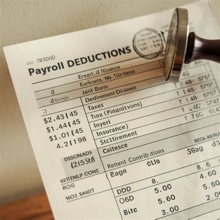 How do you account for payroll deductions?