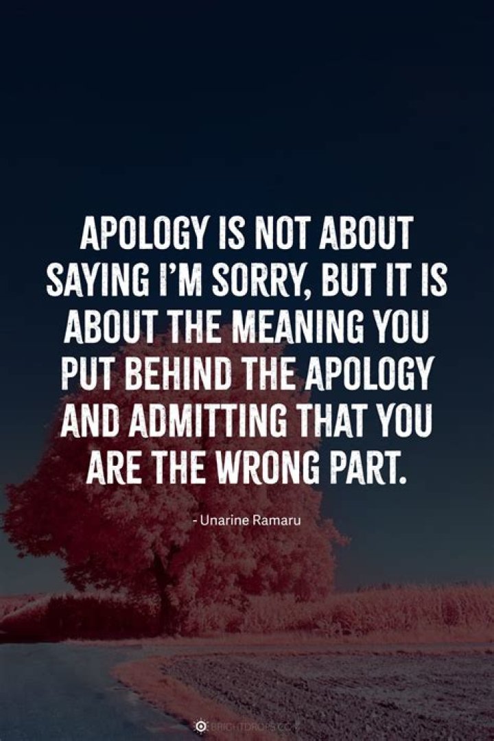 How do you apologize for not being online?