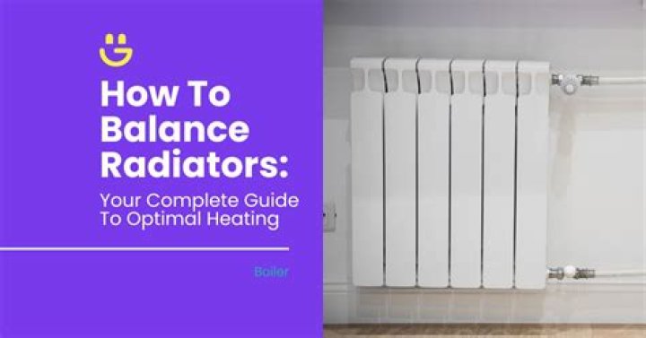 How do you balance radiators?