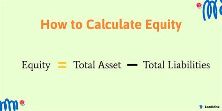 How do you calculate net equity?