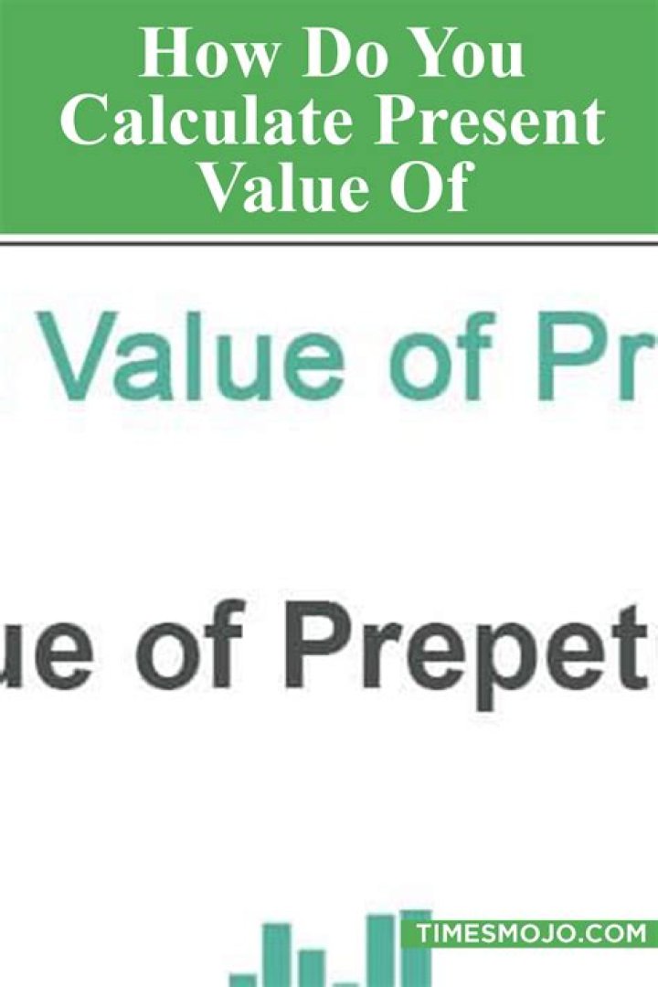 How do you calculate present value of perpetuity?