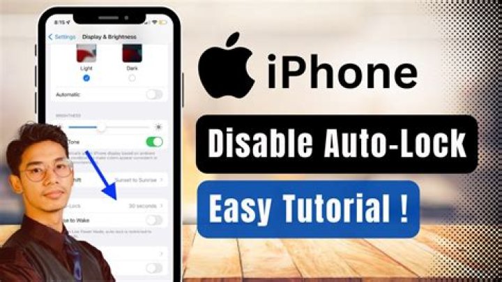 How do you change auto lock on iPhone?