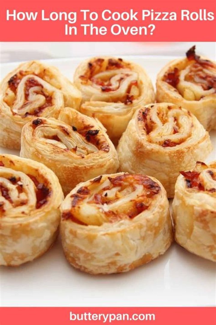 How do you cook pizza rolls in a convection oven?