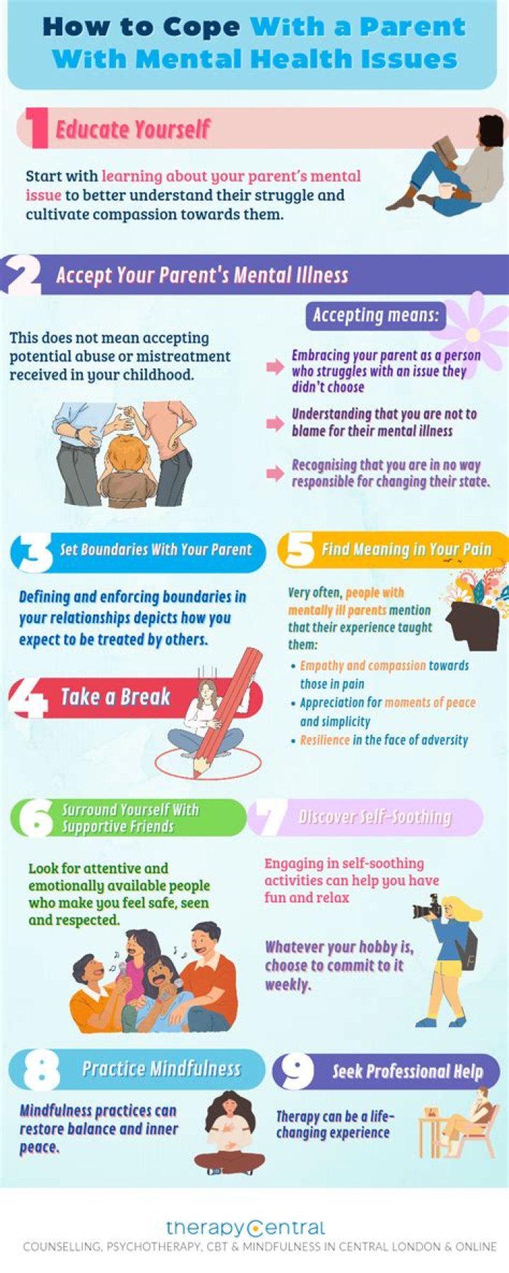 How do you deal with a demanding elderly parent?