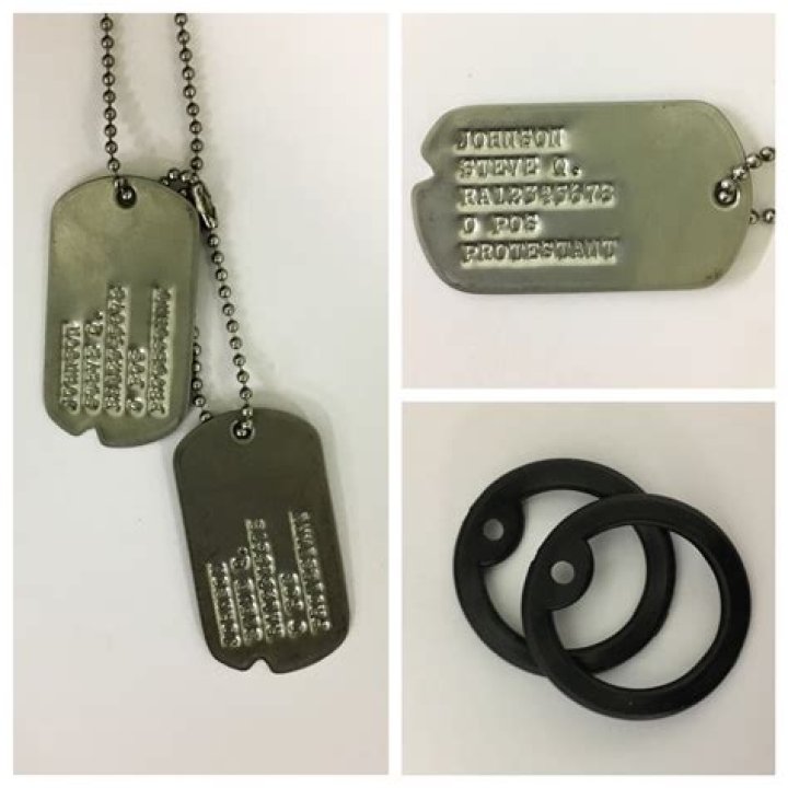 How do you destroy military dog tags?