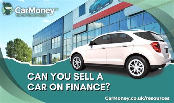 How do you explain a car on finance?