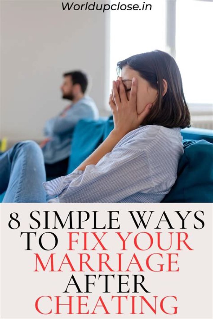 How do you fix a marriage after separation?