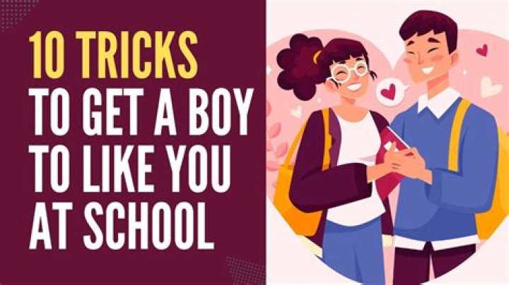 How do you get a boy to notice you in middle school?
